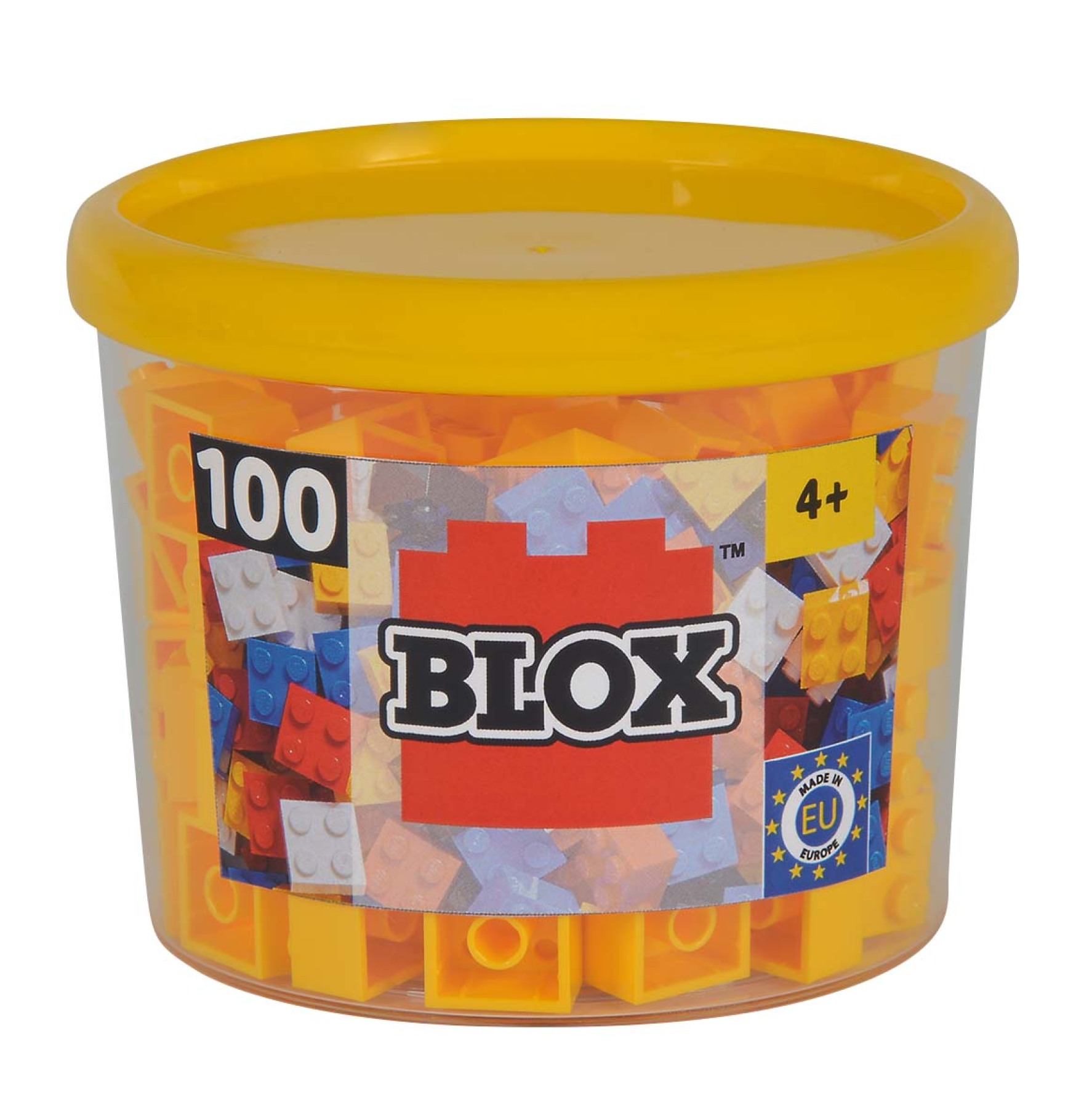 Blox 100 gelbe 4er Steine