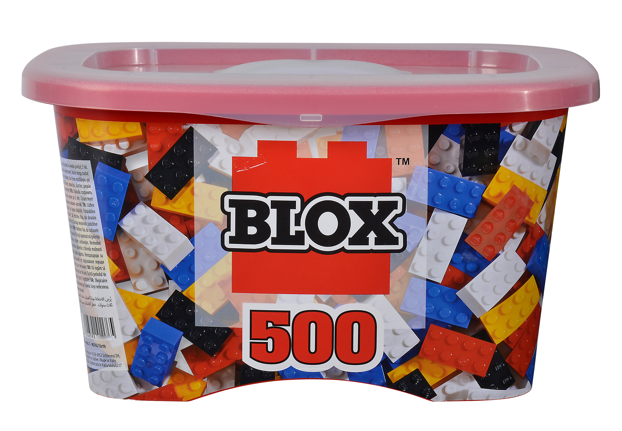 Blox Steine 500  5 Farben