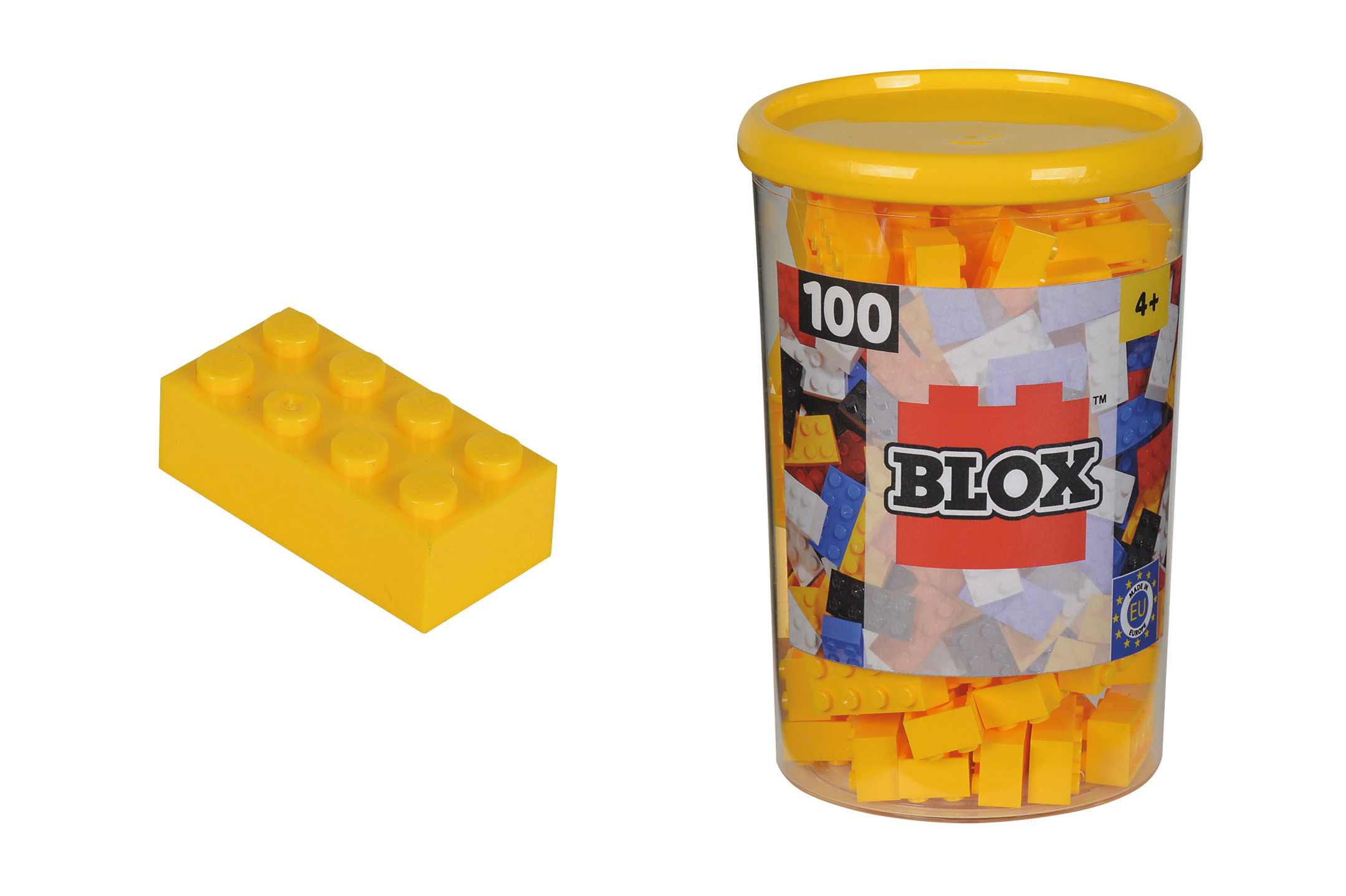 Blox 100 gelbe Steine in Dose