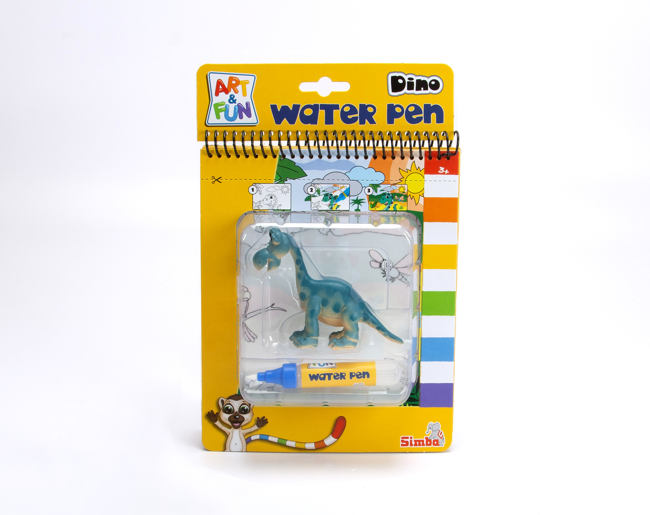 Art & Fun Water Pen Dino Malbuch