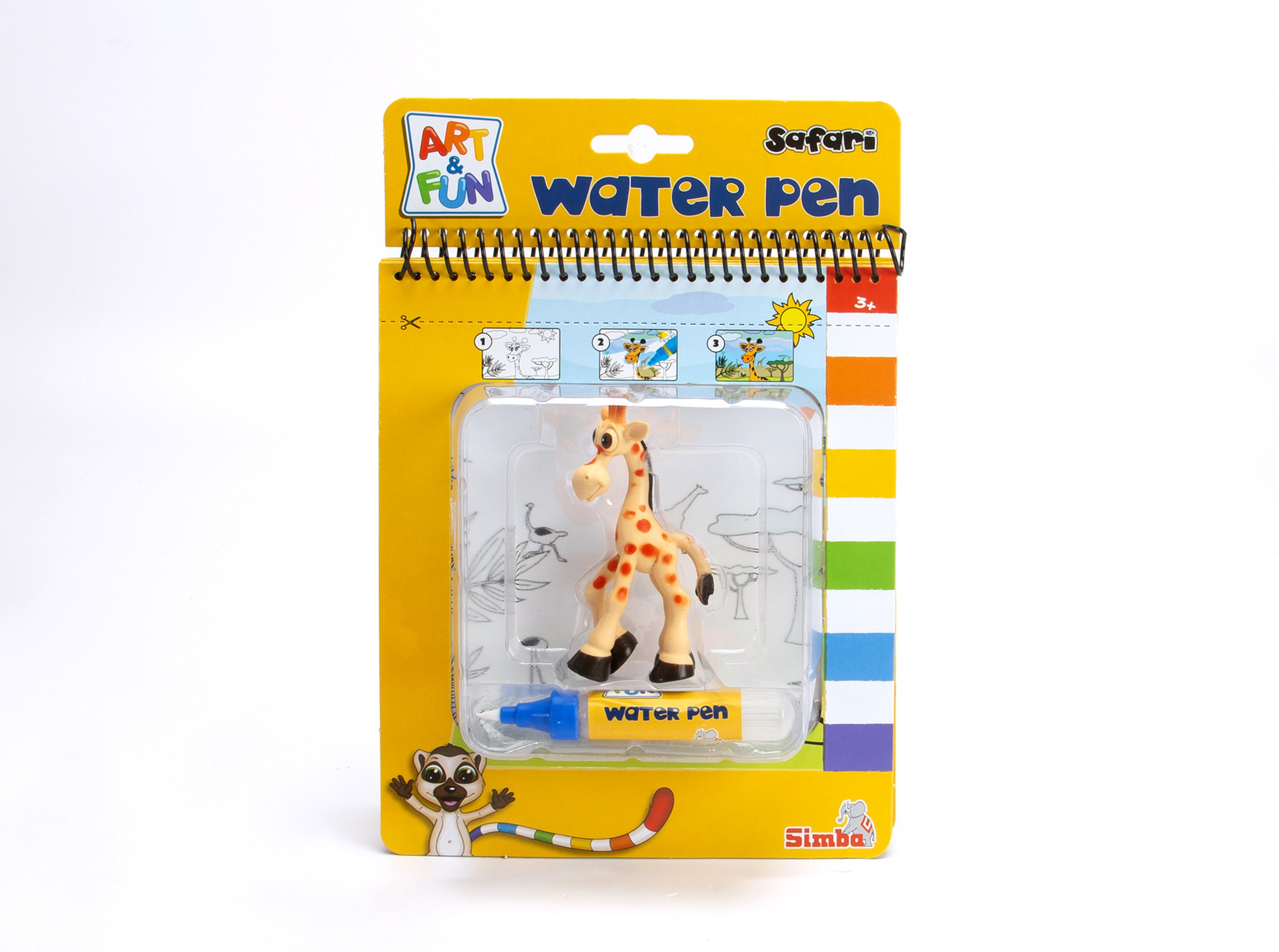 Art & Fun Water Pen Safari Malbuch