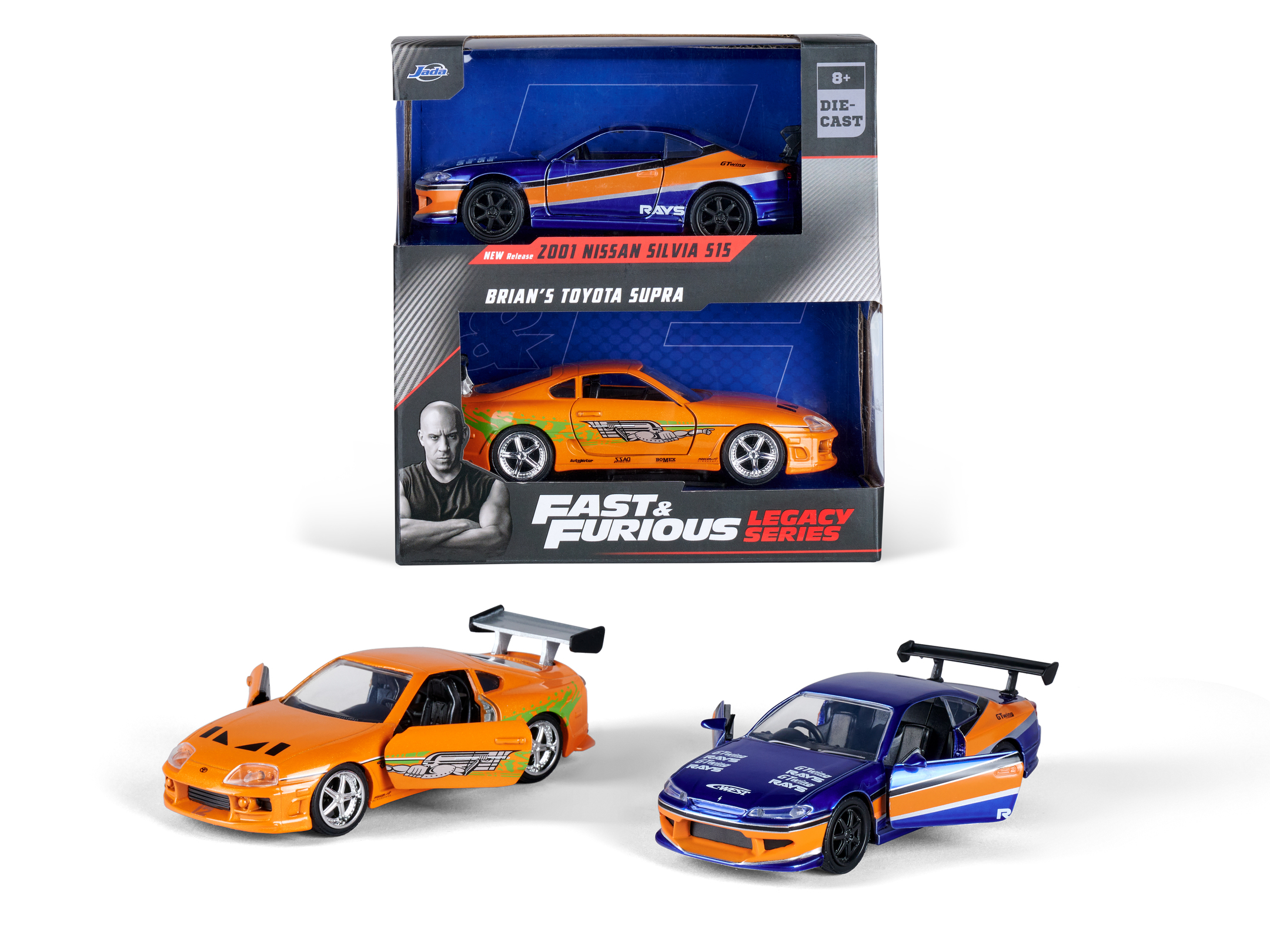 Fast & Furious Nissan / Toyota 1:32