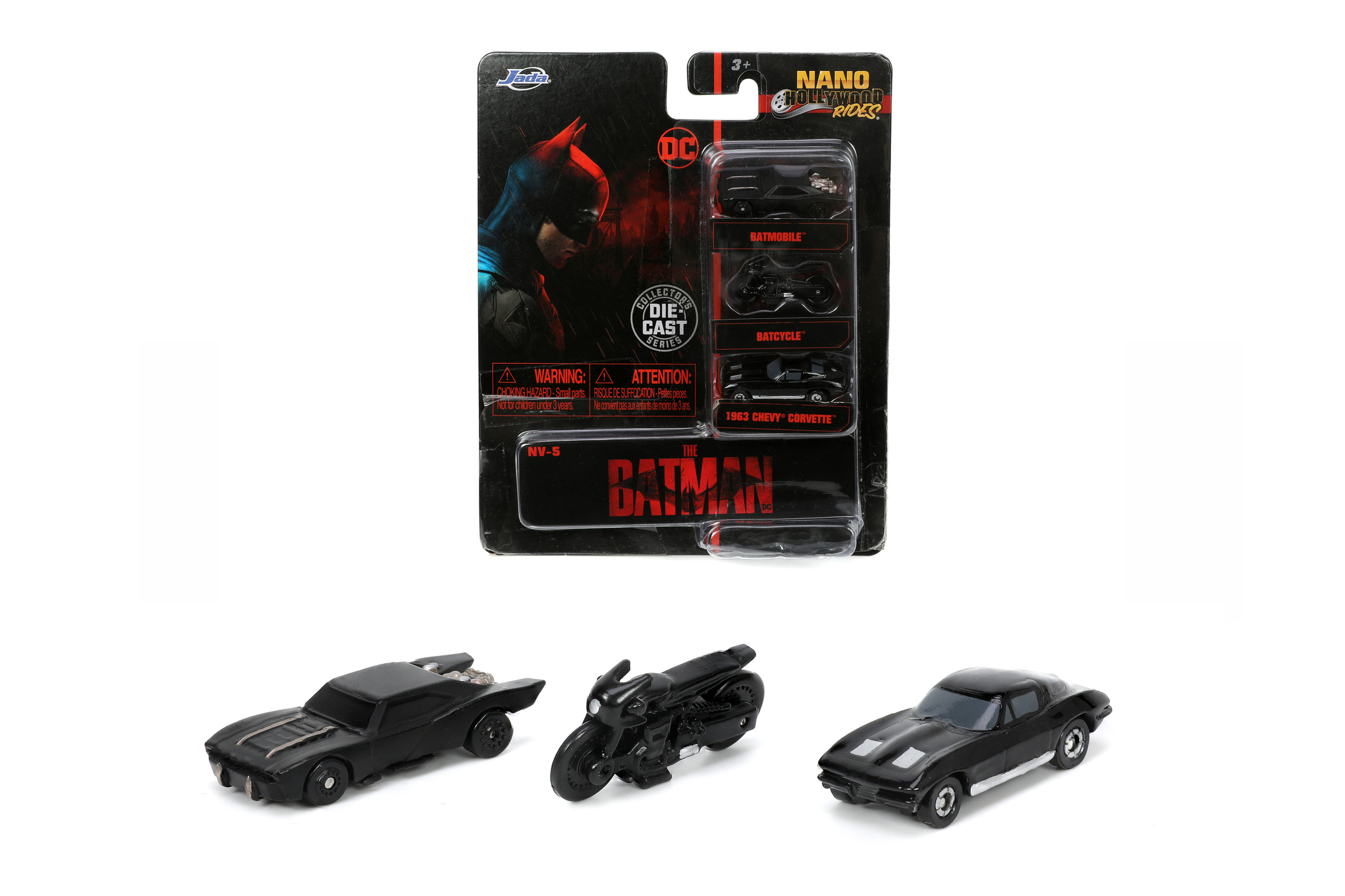Fast & Furious Batman Nano Cars 3 Pack