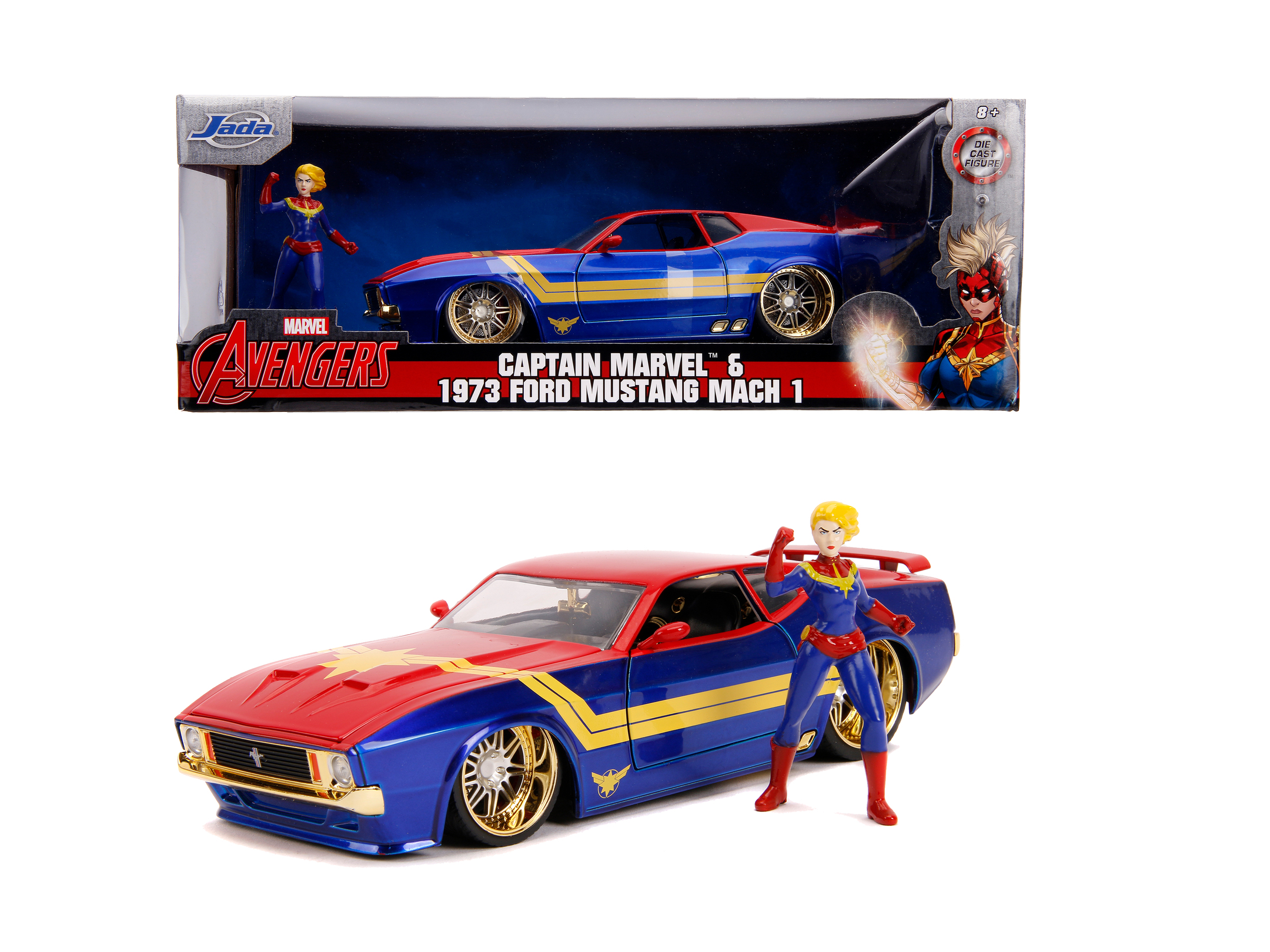Marvel Avengers Ford Mustang Mach 1 1:24