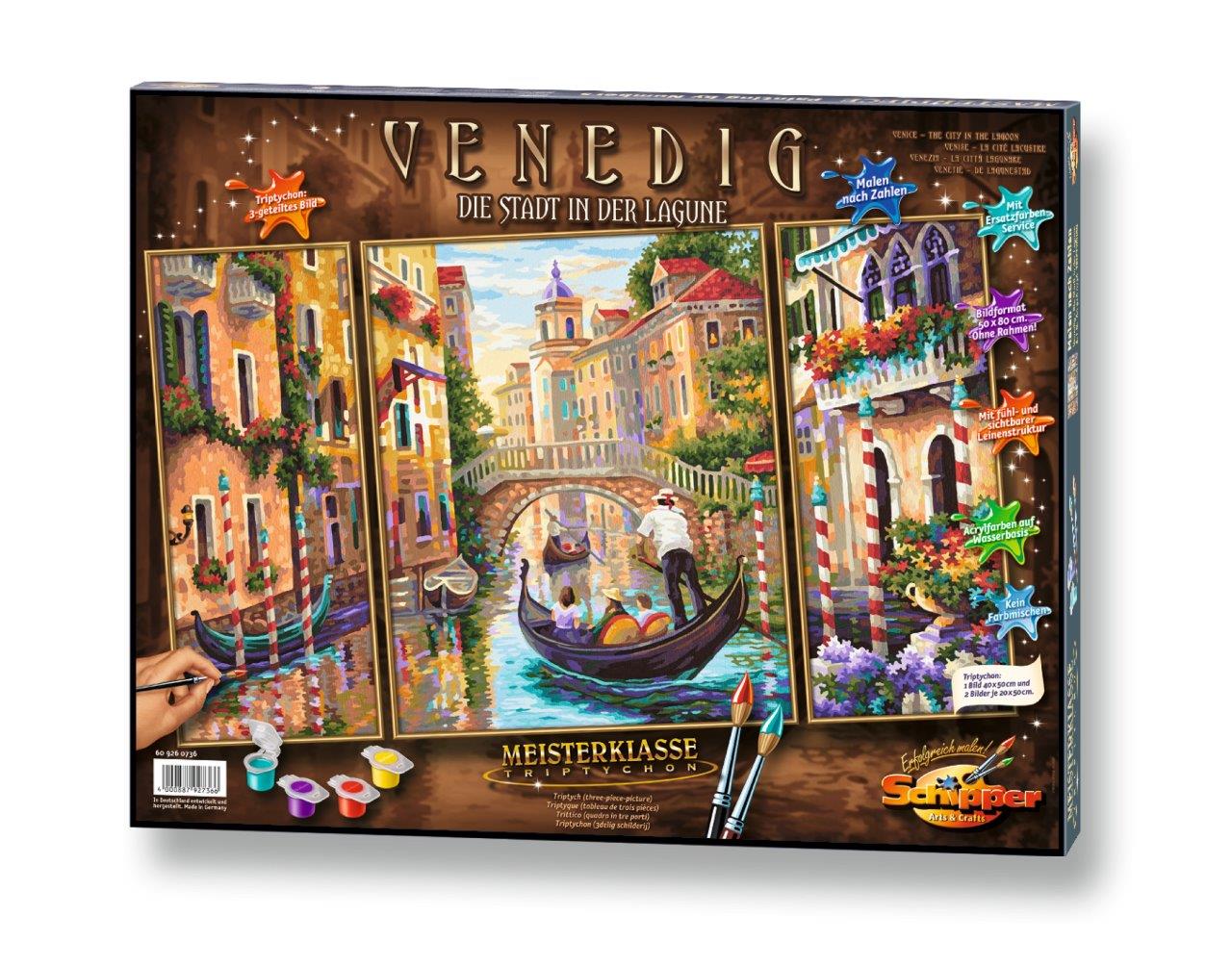 Malen nach Zahlen - Venedig-Die Stadt in der Lagune