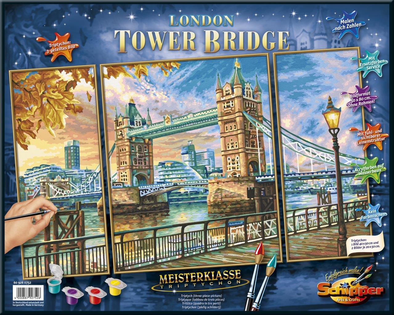 Malen nach Zahlen -  The Tower Bridge
