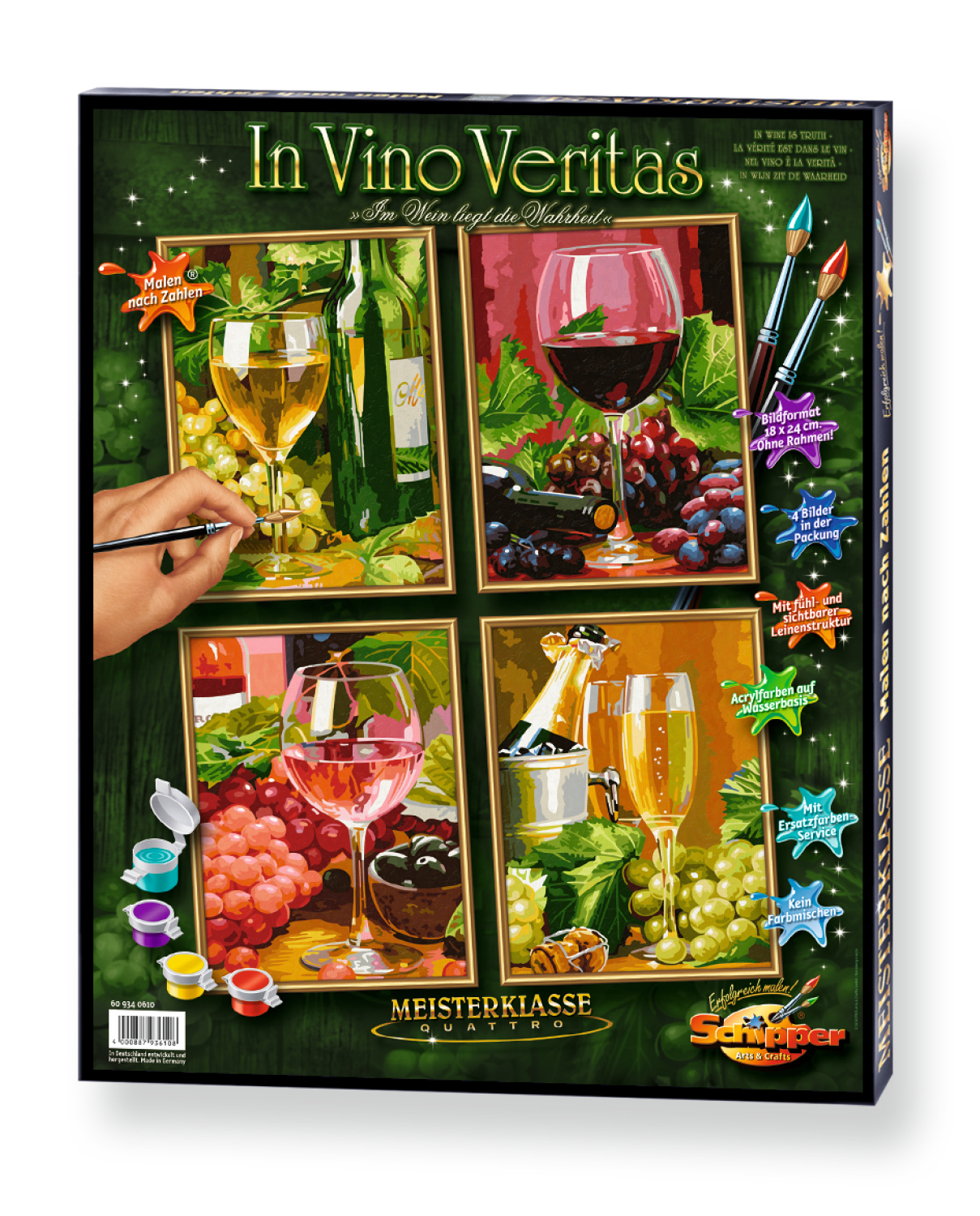 Malen nach Zahlen - In Vino Veritas
