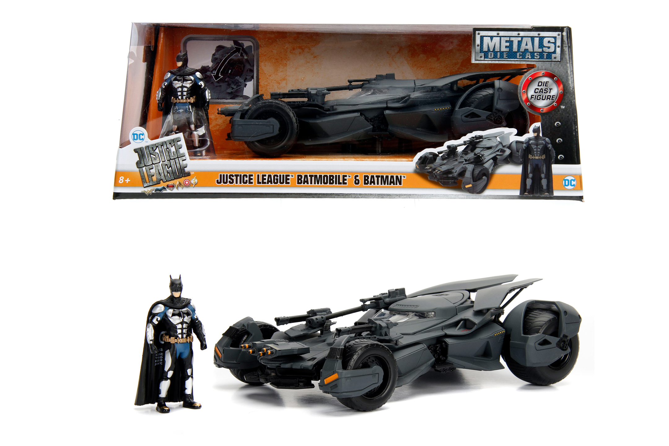 Batman Justice League Batmobile 1:24