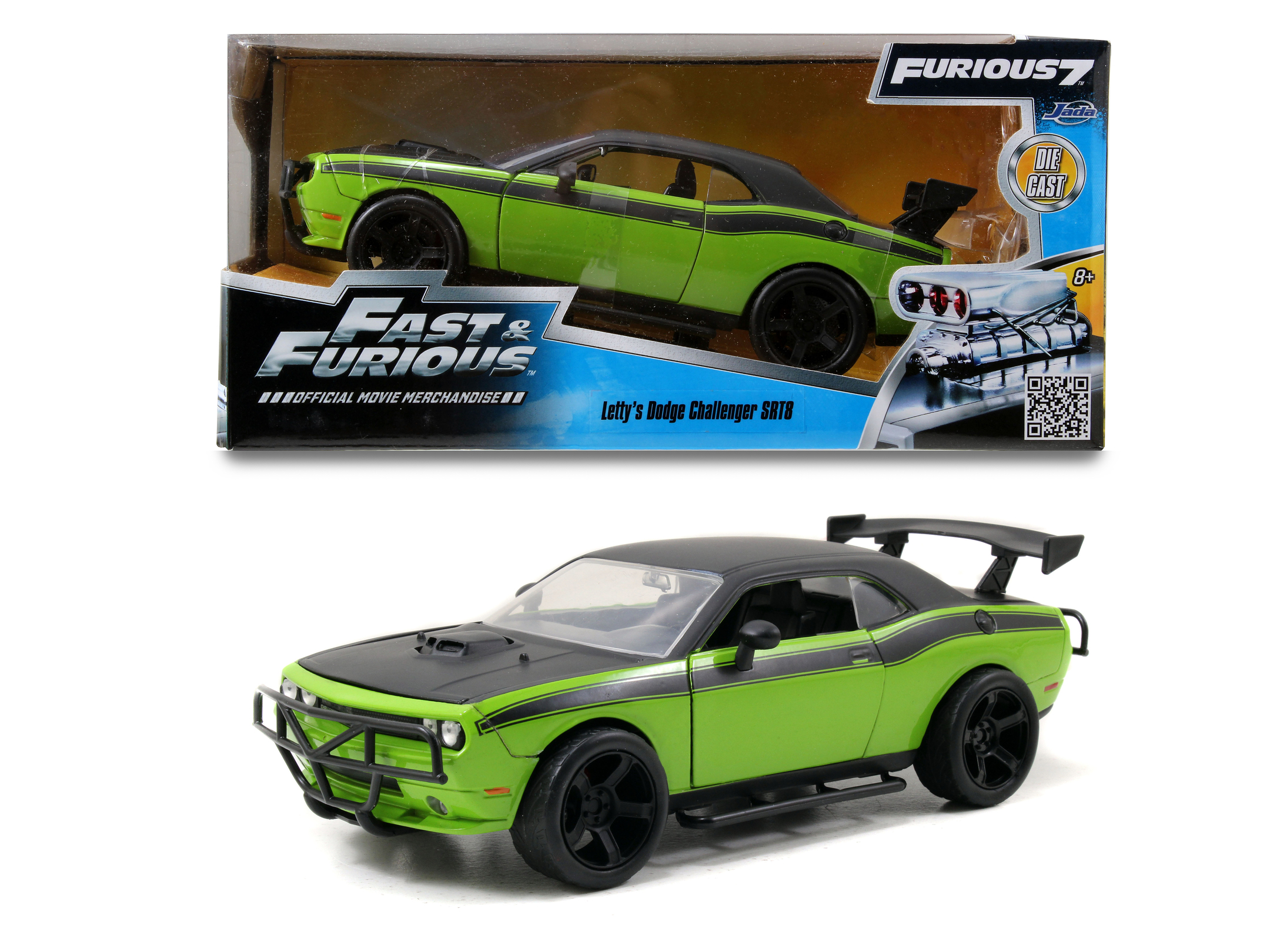 Fast & Furious Dodge Challenger SRT8 1:24
