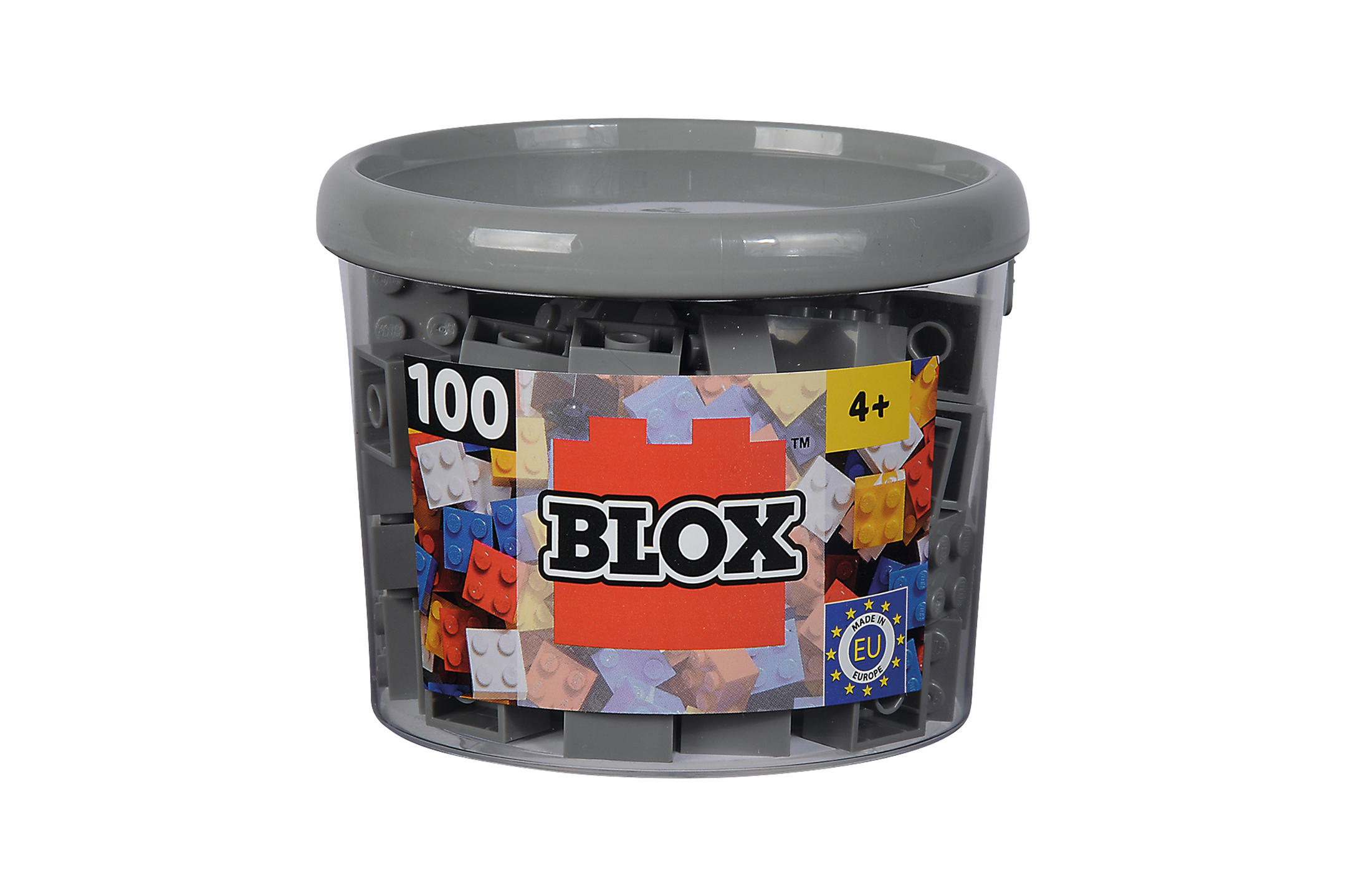 Blox 100 graue 4er Steine