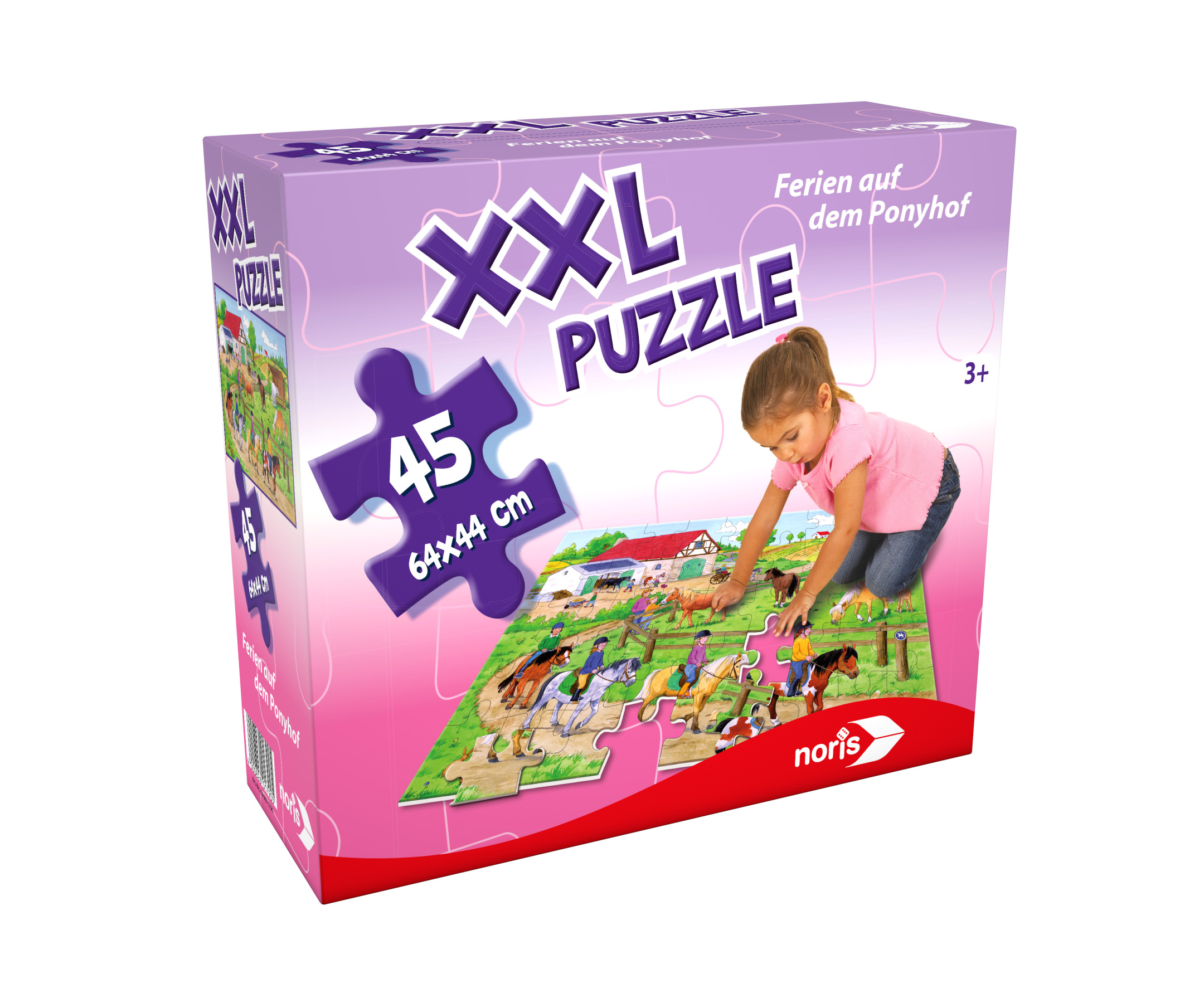 XXL Puzzle Ferien auf dem Ponyhof
