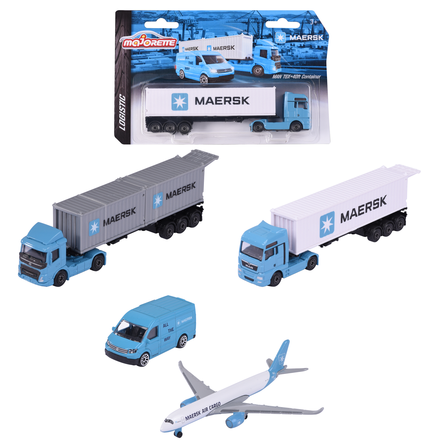 MAERSK Transport Vehicles 3-asst.