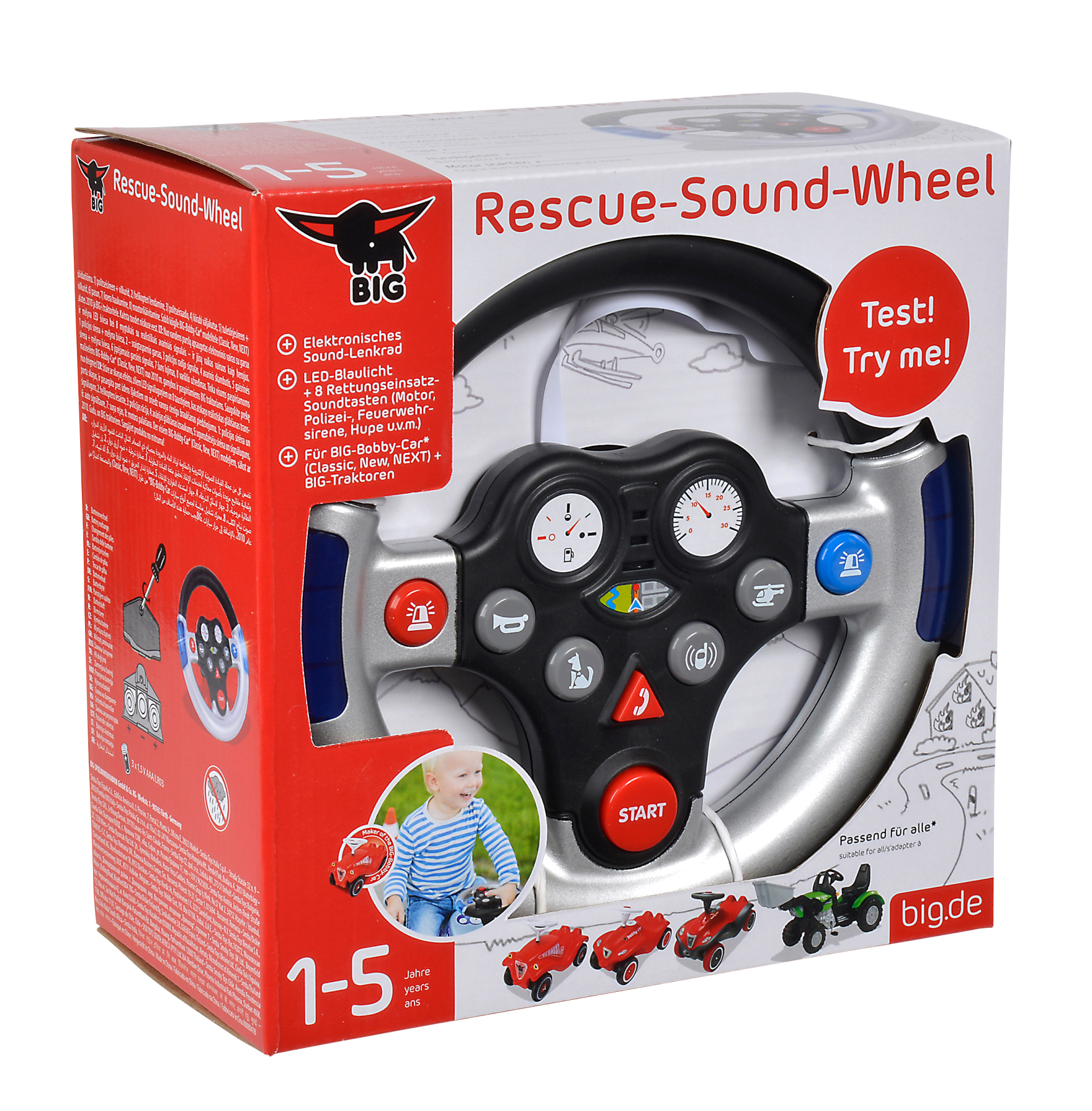 big rescue sound wheel