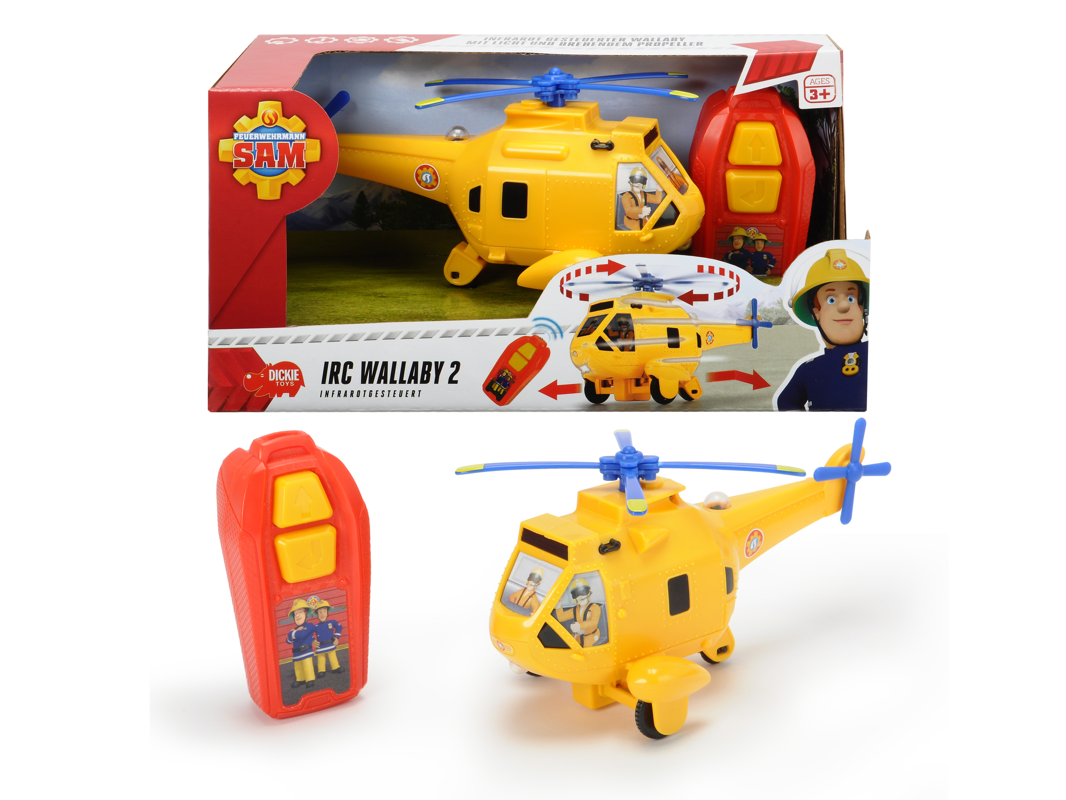 Fireman Sam Hubschrauber Wallaby 2